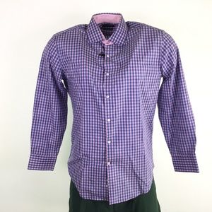 Tailorbyrd Mens Plaid Dress Shirt Shirt DR10692